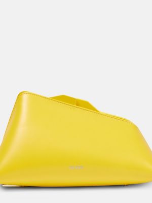 Bőr estélyi táska The Attico sárga