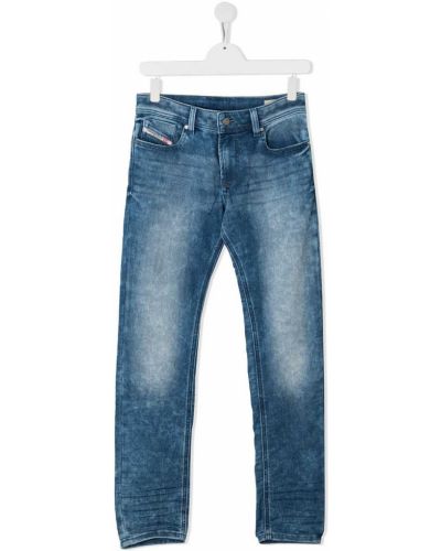 Skinny jeans for jenter Diesel Kids blå