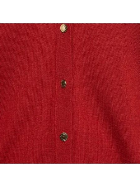 Sudadera de cachemir con estampado de cachemira Louis Vuitton Vintage rojo
