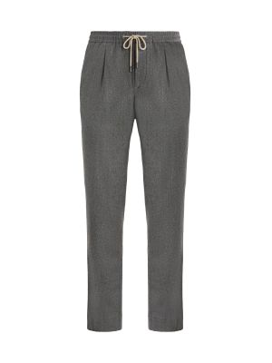 Pantaloni plissettati Boggi Milano grigio