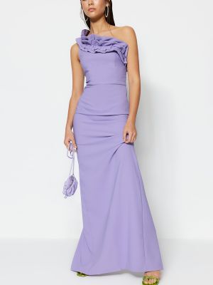 Plesové šaty Trendyol - fialový