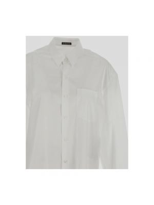 Camisa de algodón Ann Demeulemeester blanco