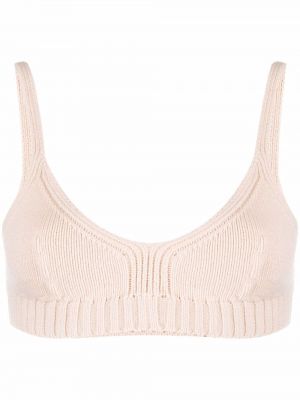 Strikket kashmir bralette Fendi