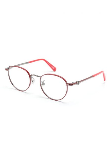 Brýle Moncler Eyewear červené
