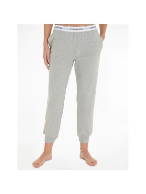 Pantalones de chándal de algodón Calvin Klein Underwear gris