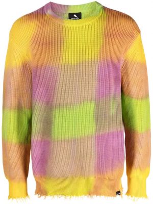 Пуловер с принт Mauna Kea жълто