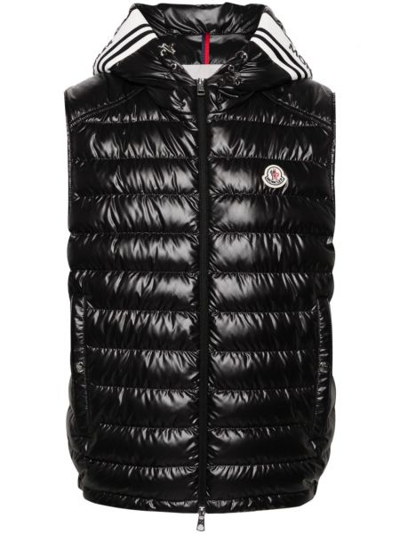 Quiltet vest Moncler sort