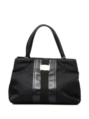 Nákupná taška Ferragamo Pre-owned čierna