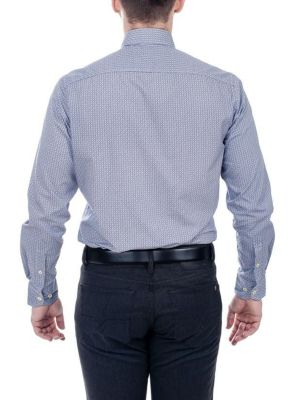 Сорочка з довгим рукавом Pierre Cardin блакитна
