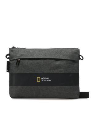Чанта National Geographic сиво