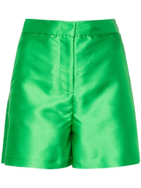 Pantaloni scurți din satin Blanca Vita verde