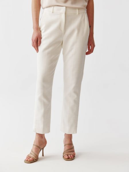 Pantaloni Tatuum alb