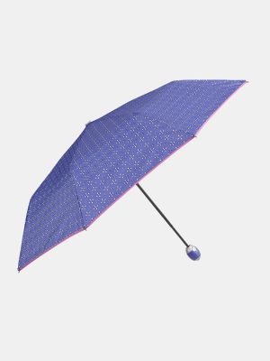 Paraguas con estampado Perletti azul