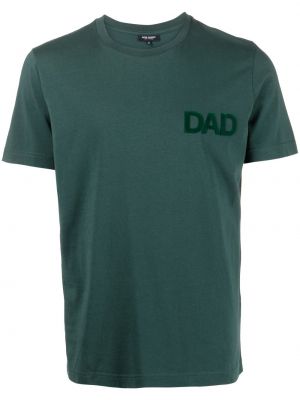 Bavlněné tričko Ron Dorff zelené