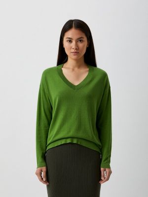 Пуловер Weekend Max Mara зеленый
