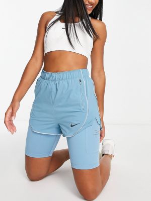Бег шорты Nike синие