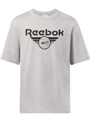 Tricou din bumbac cu imagine din bumbac Reebok Classic gri