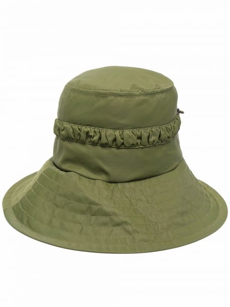 Sombrero con cordones Staud verde