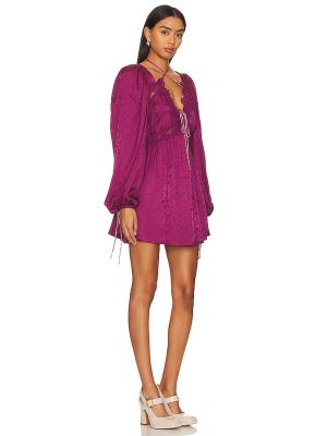 Mini robe For Love And Lemons violet