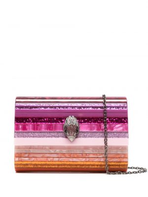 Clutch torbica Kurt Geiger London ružičasta