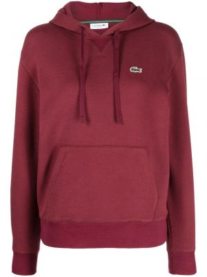 Hoodie Lacoste rosso