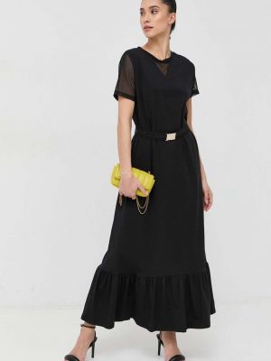 Liu Jo ruha fekete, maxi, egyenes
