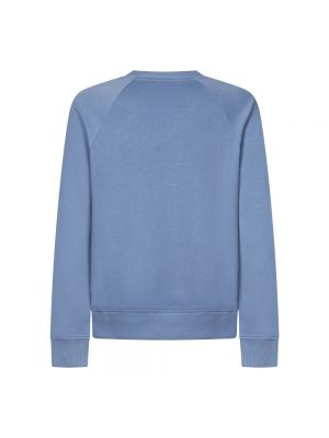 Sweatshirt mit rundhalsausschnitt Balmain blau