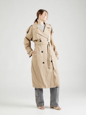 Trench en tricot Gina Tricot beige