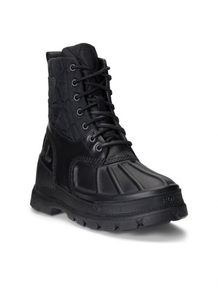 Ботинки на шнуровке Polo Ralph Lauren черные