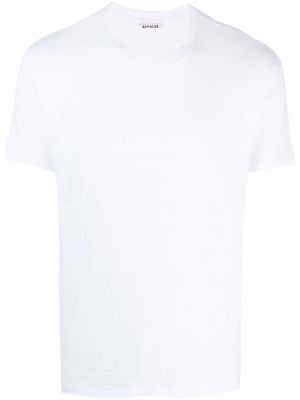Bavlnené tričko Auralee biela