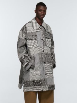 Manteau en laine Dolce&gabbana gris