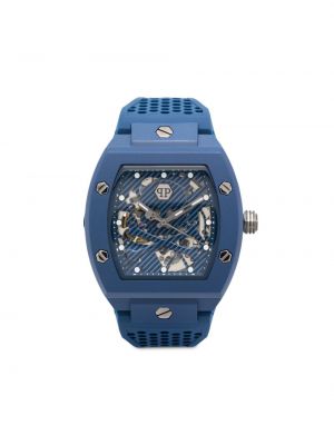 Křišťálové hodinky Philipp Plein modré