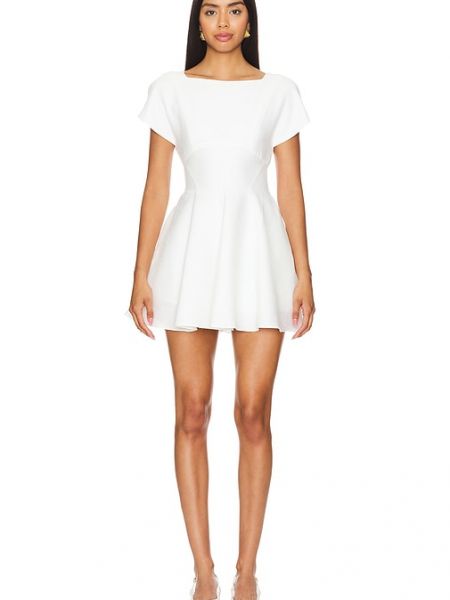 Mini vestido Amanda Uprichard blanco