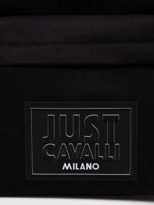 Batoh s aplikacemi Just Cavalli černý
