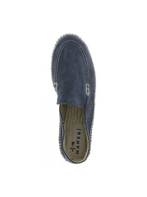 Loafers de ante Manebi azul