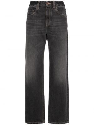Straight jeans Brunello Cucinelli grau