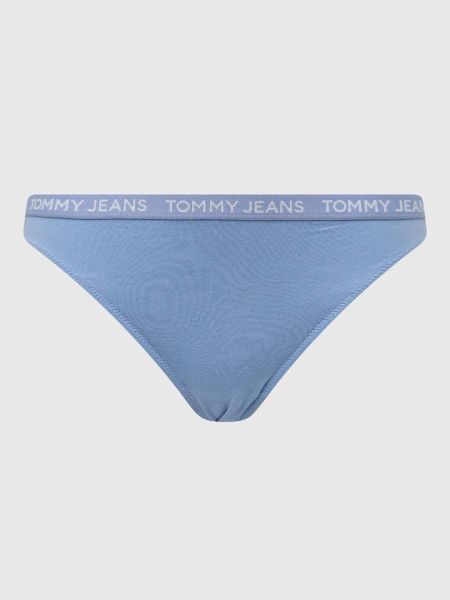 Slipy Tommy Jeans niebieskie