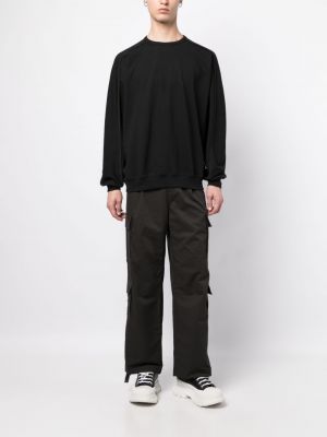 Sweatshirt mit rundem ausschnitt Studio Tomboy schwarz