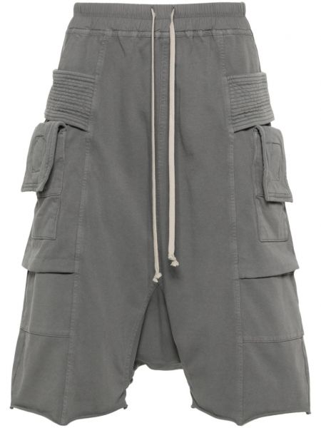 Cargo shortsit Rick Owens Drkshdw harmaa