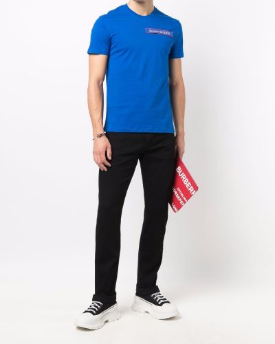 Camiseta Alexander Mcqueen azul