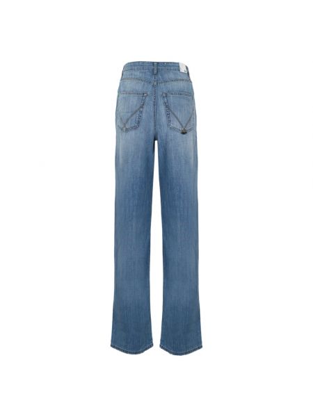 High waist straight jeans Roy Roger's blau
