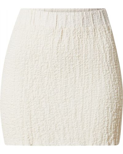 Mini suknja Weekday bijela