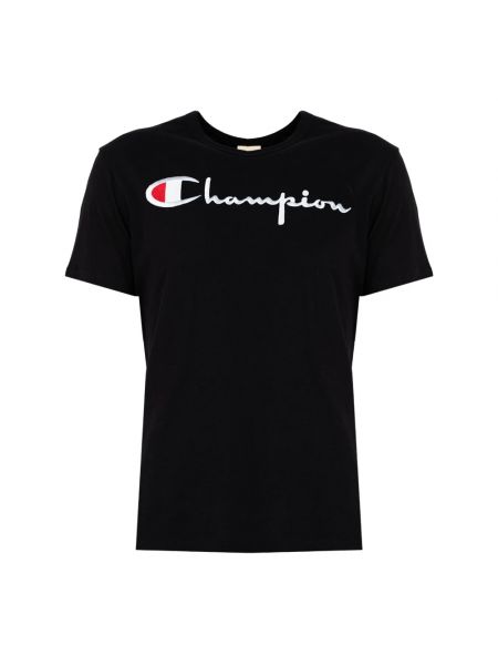 Hemd mit rundem ausschnitt Champion schwarz