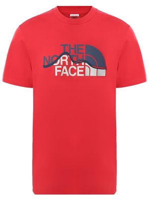 Футболка The North Face красная