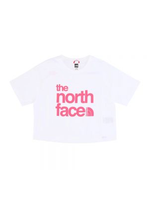 Crop top The North Face weiß