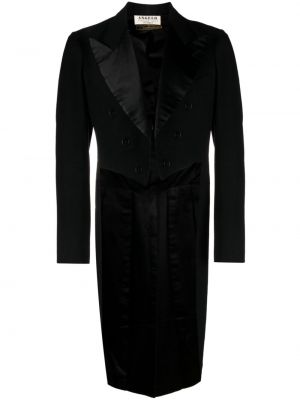 Vilnonis paltas A.n.g.e.l.o. Vintage Cult juoda
