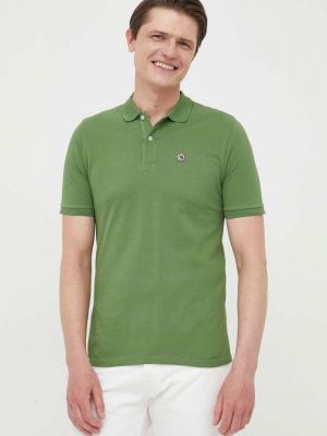 Памучна тениска с дълъг ръкав Colmar зелено