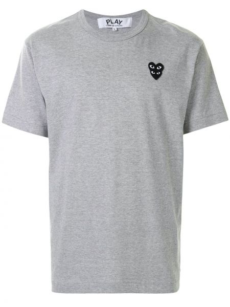 Camiseta Comme Des Garçons Play gris