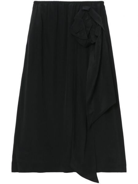 Midi suknja Simone Rocha crna