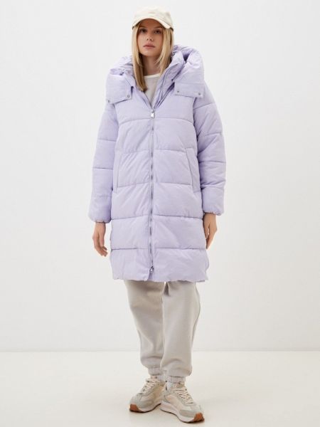 Утепленная куртка Zolla фиолетовая